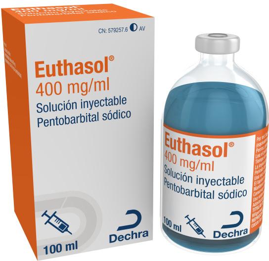 Euthasol vet. 400 mg/ml solução injetável