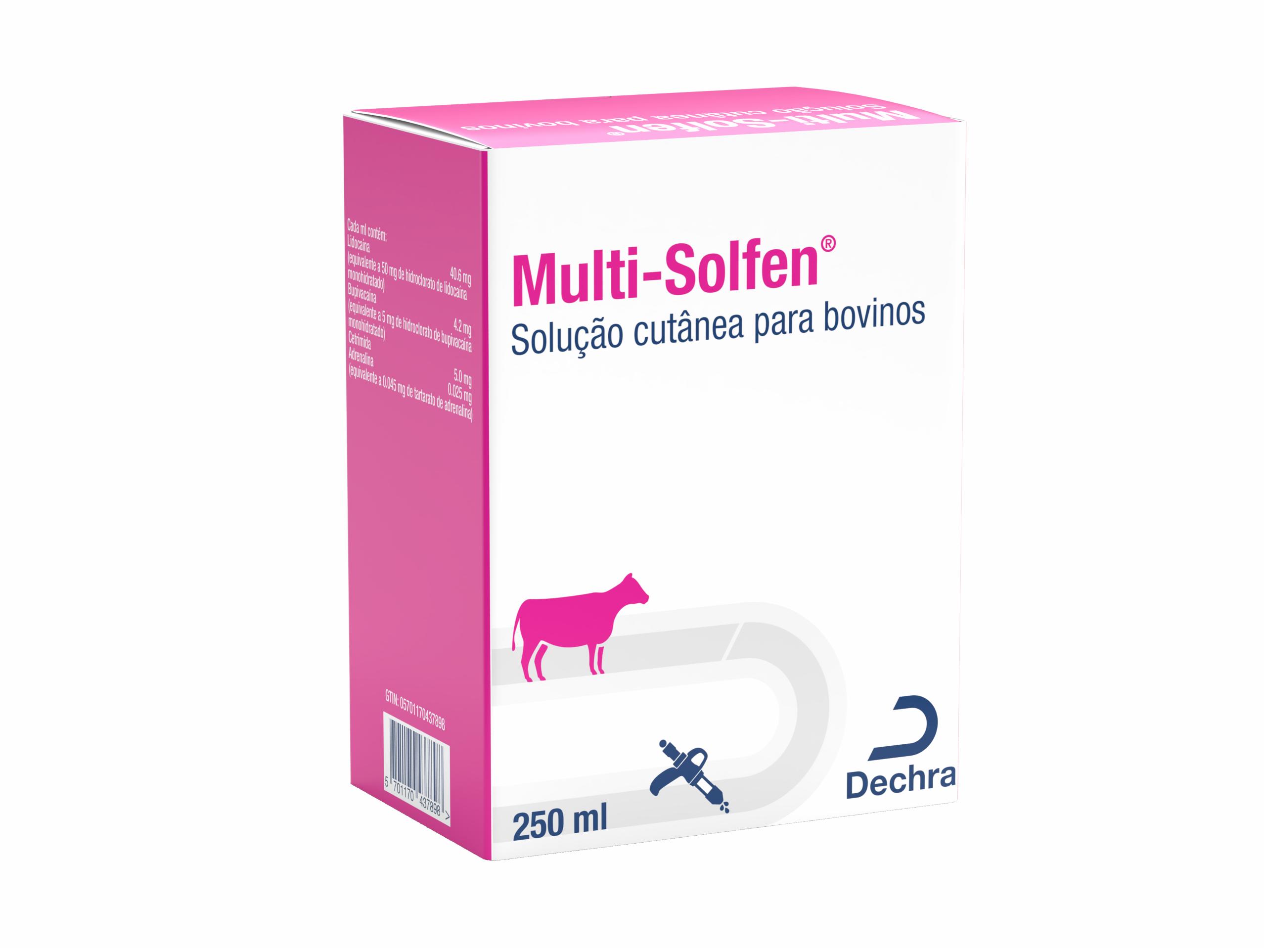 A Dechra Veterinary Products lança em Portugal Multi-Solfen®, um novo e inovador gel analgésico tópico e anti-séptico para uso na descorna de vitelos.