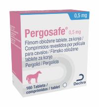 Pergolida 0.5 mg em comprimidos para cavalos
