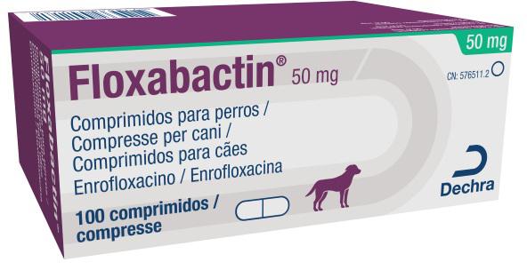 Floxabactin 50 mg para cães