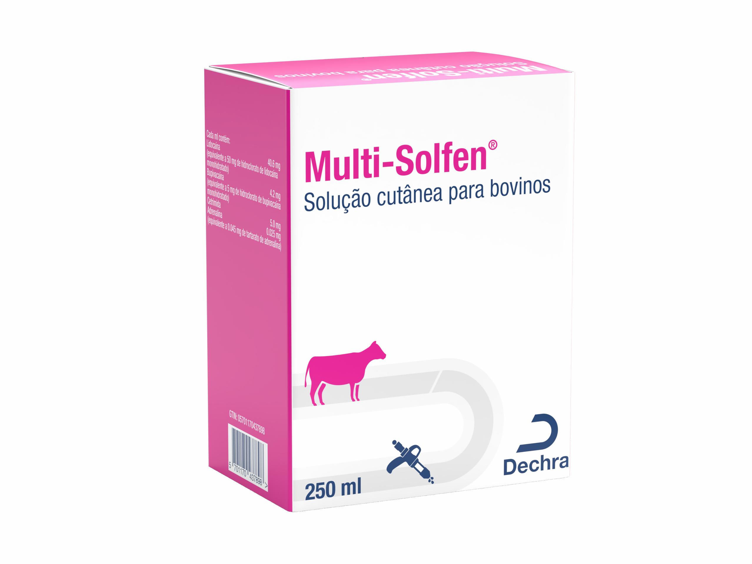 A Dechra Veterinary Products lança em Portugal Multi-Solfen®, um novo e inovador gel analgésico tópico e anti-séptico para uso na descorna de vitelos.