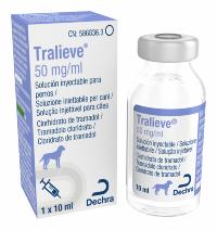 Tralieve 50 mg/ml solução injetável para cães