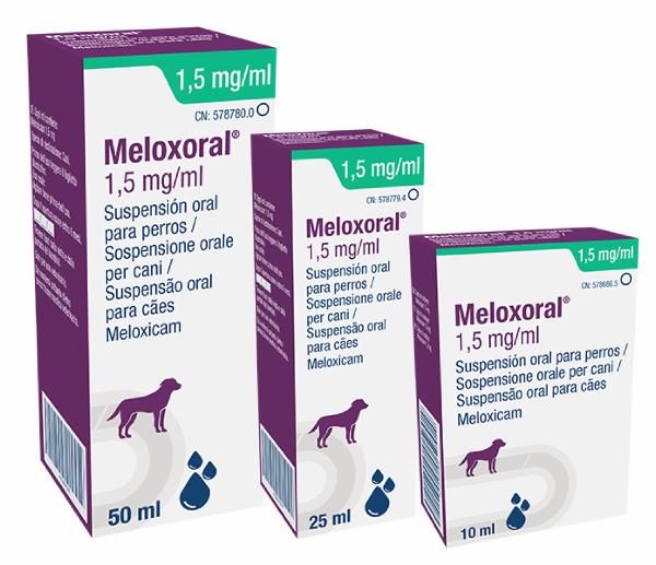 Meloxoral 1,5 mg/ml suspensão oral para cães