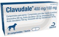 Clavudale 400 mg/100 mg comprimidos para cães