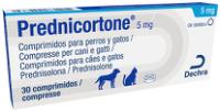 Prednicortone 5 mg comprimidos para cães e gatos