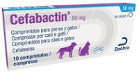 Cefabactin 50 mg comprimidos para cães e gatos